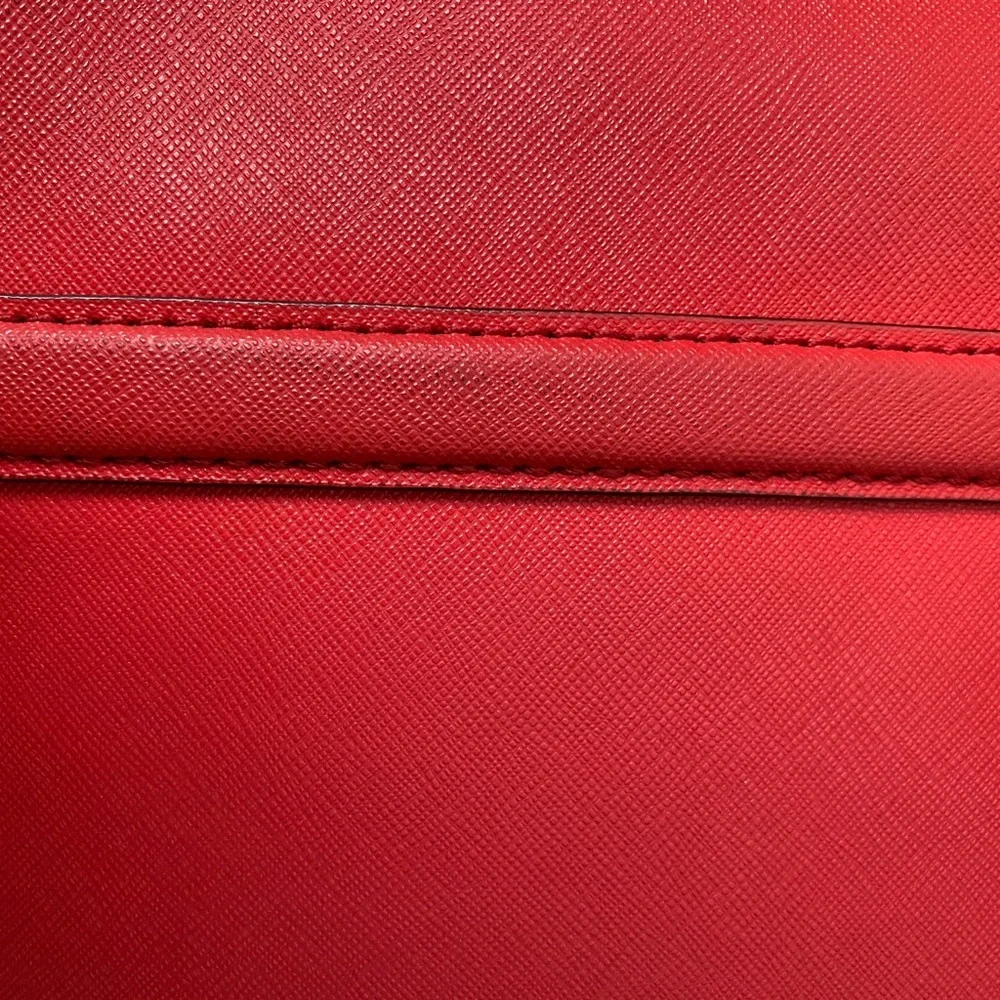 kate‎ spade Newbury Lane Briar Red Saffiano Leather Tote Bag